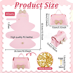 40 sac à main en cuir PU en forme de nœud papillon&nbsp;CON-WA0001-26