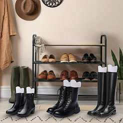12 stücke 3 arten pp kunststoff stiefel unterstützung&nbsp;AJEW-GL0002-94B