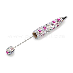 Stylo à bille en pâte polymère avec strass&nbsp;OFST-D300-04P-A
