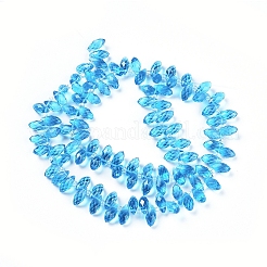 Chapelets de perles en cristal en verre&nbsp;GLAA-D033-22