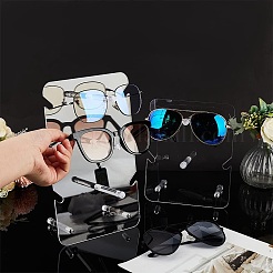 2 Satz 2 Stile transparente Acryl-Sonnenbrillen-Displayständer&nbsp;ODIS-NB0001-29
