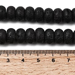 Natürliche Lavasteinperlenstränge&nbsp;G-A280-A18-03