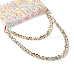 Perle acrylique transparente dans des sacs tissés de perles&nbsp;AJEW-BA00091