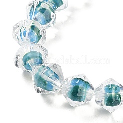 Chapelets de perles vernissées manuelles&nbsp;LAMP-Q036-03B