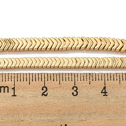 Fili di perline di ematite sintetica non magnetica elettrolitica&nbsp;G-I360-W01-02