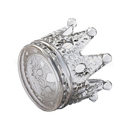 Kerzenhalter aus geprägtem Glas&nbsp;AJEW-WH0041-83B