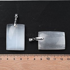 Natürliche Selenit-Anhänger&nbsp;G-M091-01E