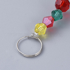 Glas Kronleuchter Sonnenfänger Prismen&nbsp;AJEW-G025-D04
