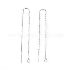 Boucle d'oreille à tige en acier inoxydable 304 anti-ternissement&nbsp;X-STAS-E161-06P