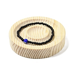 Plateau de support d'affichage de bague de doigt de bracelet de bracelet de bois de pin&nbsp;BDIS-D002-01A