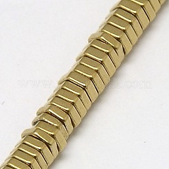 Galvanisieren unmagnetische synthetischen Hämatitkornen Stränge&nbsp;G-J165-4mm-05