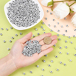 Cuentas acrílicas opacas 1000pcs&nbsp;MACR-SC0002-43C