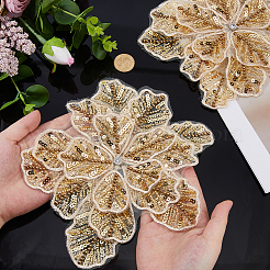 2 Stück Blumenglitzer mit Strass-Deko-Ansteckblumen für Bekleidungszubehör&nbsp;PATC-FH0001-31