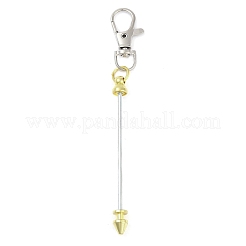 Decorazioni pendenti con perline in lega&nbsp;LS-KEYC-D288-01G
