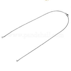 Fabrication de colliers à chaîne en acier inoxydable 304 résistant au ternissement&nbsp;LS-STAS-T040-PJ208-1-46