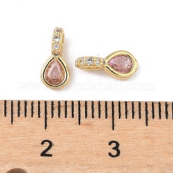 Ottone micro spianare fascino zirconi&nbsp;KK-Q039-04C-G