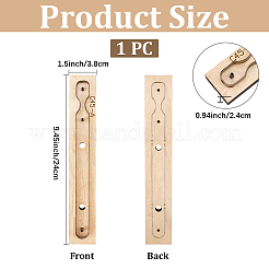 Stanzform zum Ausstanzen von Schlüsselanhängern aus Holz und Leder für DIY-Bastelarbeiten&nbsp;DIY-WH20130-136