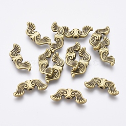 Perline in lega stile tibetano&nbsp;TIBEB-EA9130Y-AB-FF