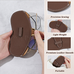1 funda de piel de vaca para gafas&nbsp;ABAG-CN0001-58A
