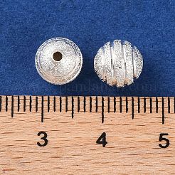 Cremagliera perle di ottone di placcatura&nbsp;KK-Z055-01S-01