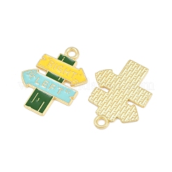 Pendentifs d'émail en alliage&nbsp;AL-CBA6AEB-04G-01