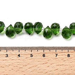 Perles en verre transparentes&nbsp;GLAA-Z017-01A