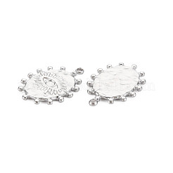 Pendentifs en acier inoxydable 304 avec monture en émail&nbsp;STAS-N097-209P