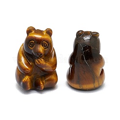 Natürliche Tigerauge-Skulptur-Display-Dekorationen&nbsp;G-F719-55E