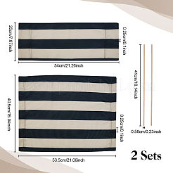 Stuhl Oxford-Stoff&nbsp;DIY-WH0899-380B-07