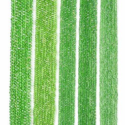 Chapelets de perles en verre électroplaqué&nbsp;EGLA-A044-T1mm-B11