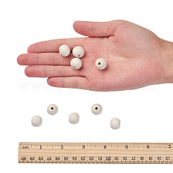 Perles de bois non finies&nbsp;X-WOOD-S651-14mm-LF
