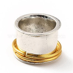 Drehbarer Fingerring aus Legierung mit Kompassmuster&nbsp;LS-RJEW-F123-09AS