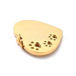 Placcatura sotto vuoto pvd 304 acciaio inossidabile pendente&nbsp;STAS-E152-01G