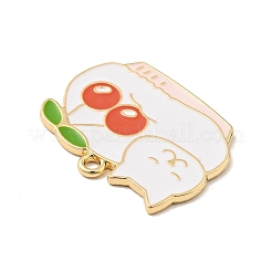 Pendentifs en émail en alliage de dessin animé&nbsp;ENAM-G208-24KCG