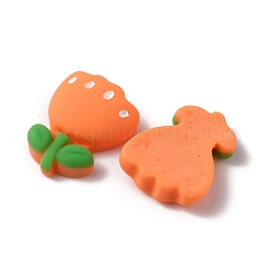 Undurchsichtigen Cabochons&nbsp;RESI-WH0021-37B