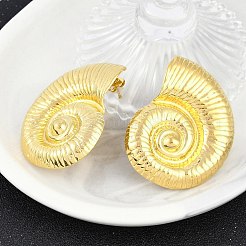 Orecchini a bottone in acciaio inossidabile 304 per donna&nbsp;STAS-Z111-11G
