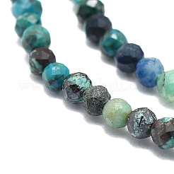 Natur Chrysokoll Perlen Stränge&nbsp;G-P457-A01-03