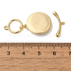 Messing-Knebelverschlüsse mit Paua-Muschel&nbsp;KK-N254-71G