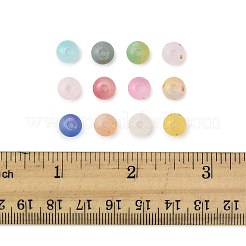 360 Stück 12 Farben mattierte transparente Acrylperlen&nbsp;OACR-FS0002-23