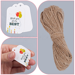 150 pièces étiquettes-cadeaux en papier&nbsp;CDIS-SP0001-21E