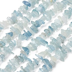 Natürliche Aquamarin Perlen Stränge&nbsp;G-E271-96A-01