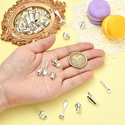 35 stücke 7 stile tibetischen stil zinklegierung charms&nbsp;FIND-YW0011-92