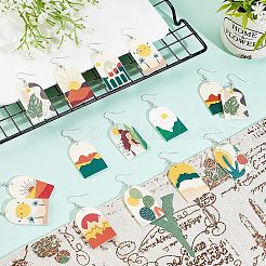 DIY baumeln Ohrring machen Kits&nbsp;DIY-NB0005-18