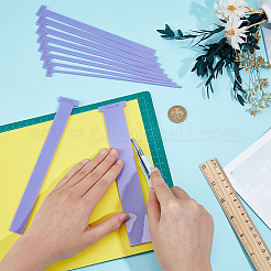 10 regla de encuadernación acrílica de 10 estilos&nbsp;DIY-BC0016-53B
