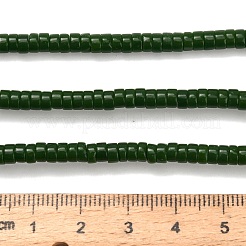 Natürliche weiße Jade perlen Stränge&nbsp;G-Z110-A13-2x4mm-01