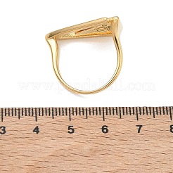 Offene Manschettenringe aus Edelstahl 304 für Damen&nbsp;RJEW-F207-03G-G