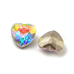 Cabochon in vetro strass&nbsp;RGLA-M017-C02-001ST