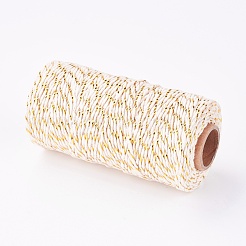 Cordon en coton macramé 2 pli&nbsp;OCOR-WH0032-02A