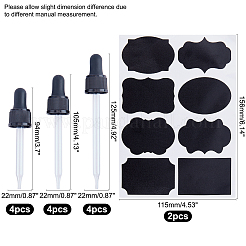 Glas Teardrop Set Transfer abgestufte Pipetten&nbsp;TOOL-PH0001-06