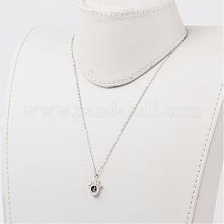 Colliers avec pendentif de style tibétain en alliage&nbsp;NJEW-JN01622